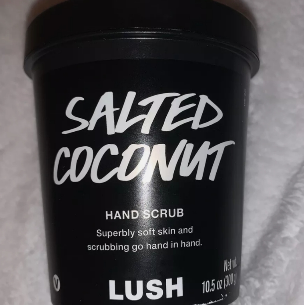 Lush Cosmetics Salted Coconut Hand Scrub rare